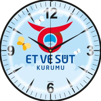 BOMBE CAM DUVAR SAATİ - 1