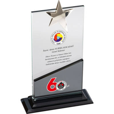 KRİSTAL PLAKET - 1
