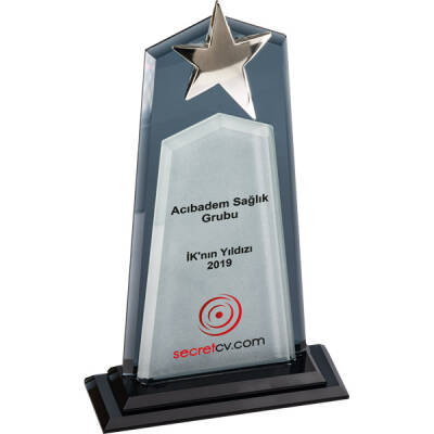 KRİSTAL PLAKET - 1