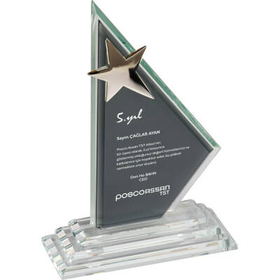 KRİSTAL PLAKET - 1