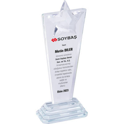 KRİSTAL PLAKET - 1