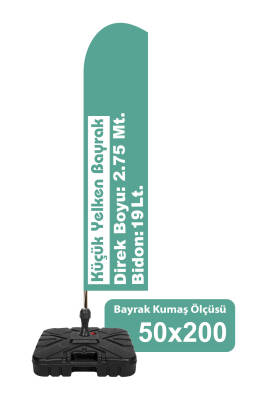Küçük Yelken Bayrak - 1