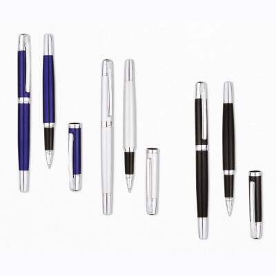 METAL ROLLER KALEM SİYAH REFİL - 1