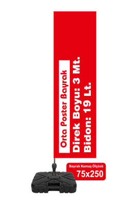 Orta Poster Bayrak - 1