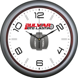 PLASTİK KASA DUVAR SAATİ - 6