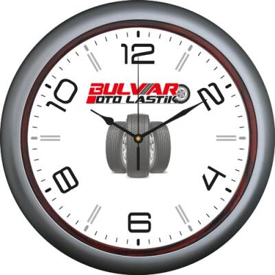 PLASTİK KASA DUVAR SAATİ - 6
