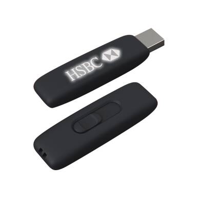 RUBBER IŞIKLI USB BELLEK 8/16/32/64GB - 1