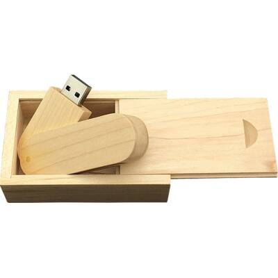 AHŞAP USB BELLEK 8/16/32/64GB - 1